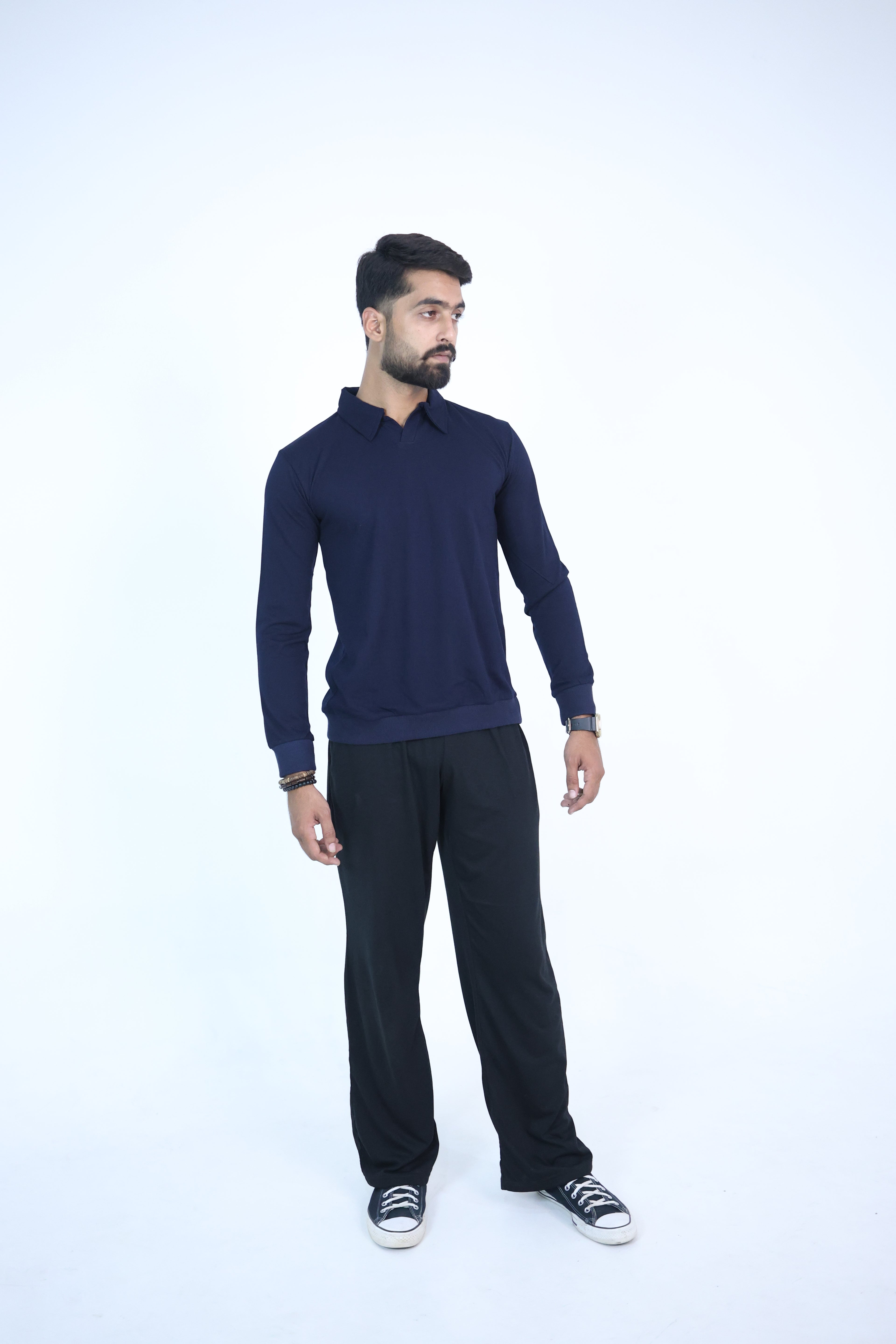 Johny Colllar Polo navy blue