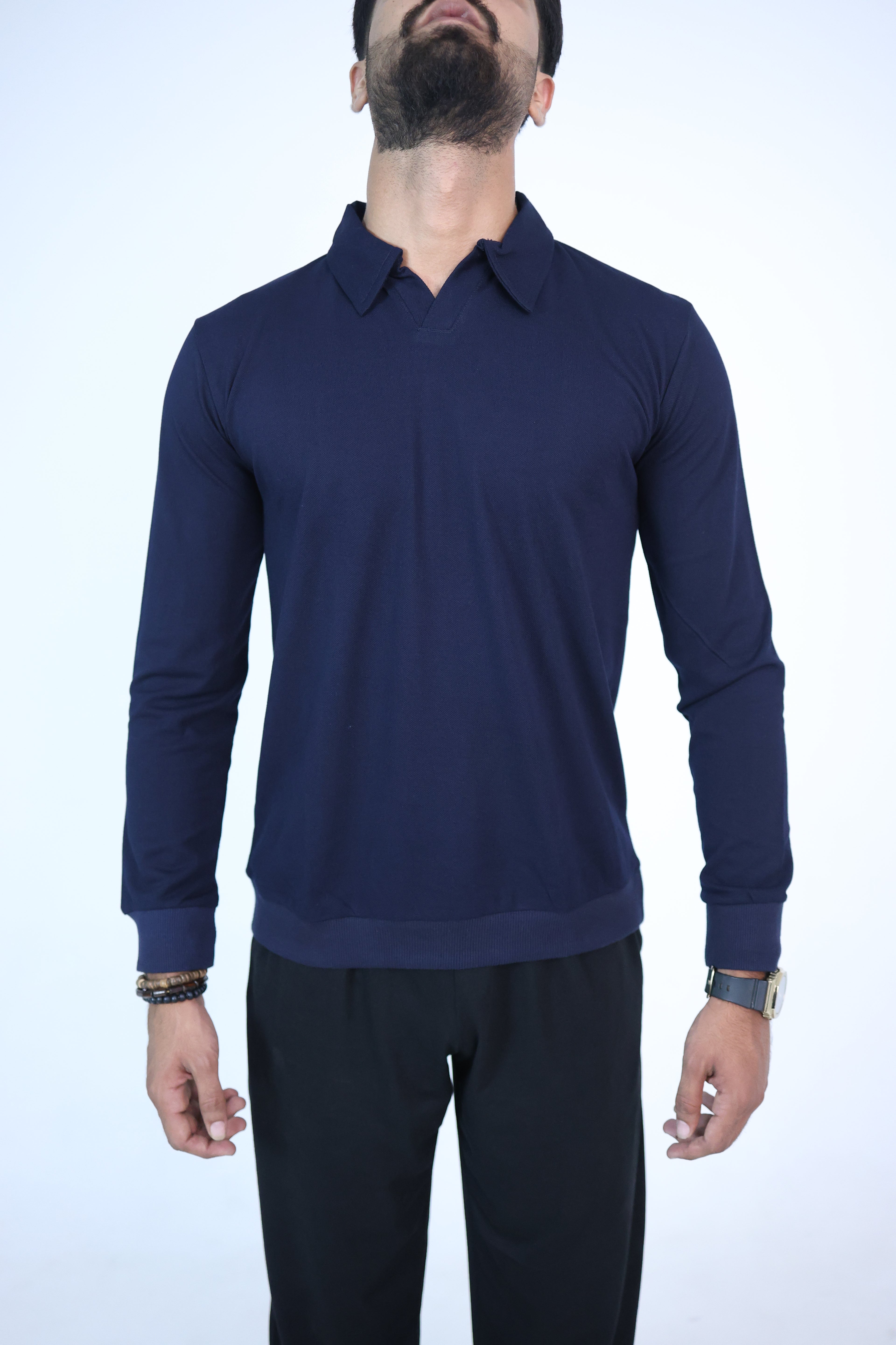 Johny Colllar Polo navy blue