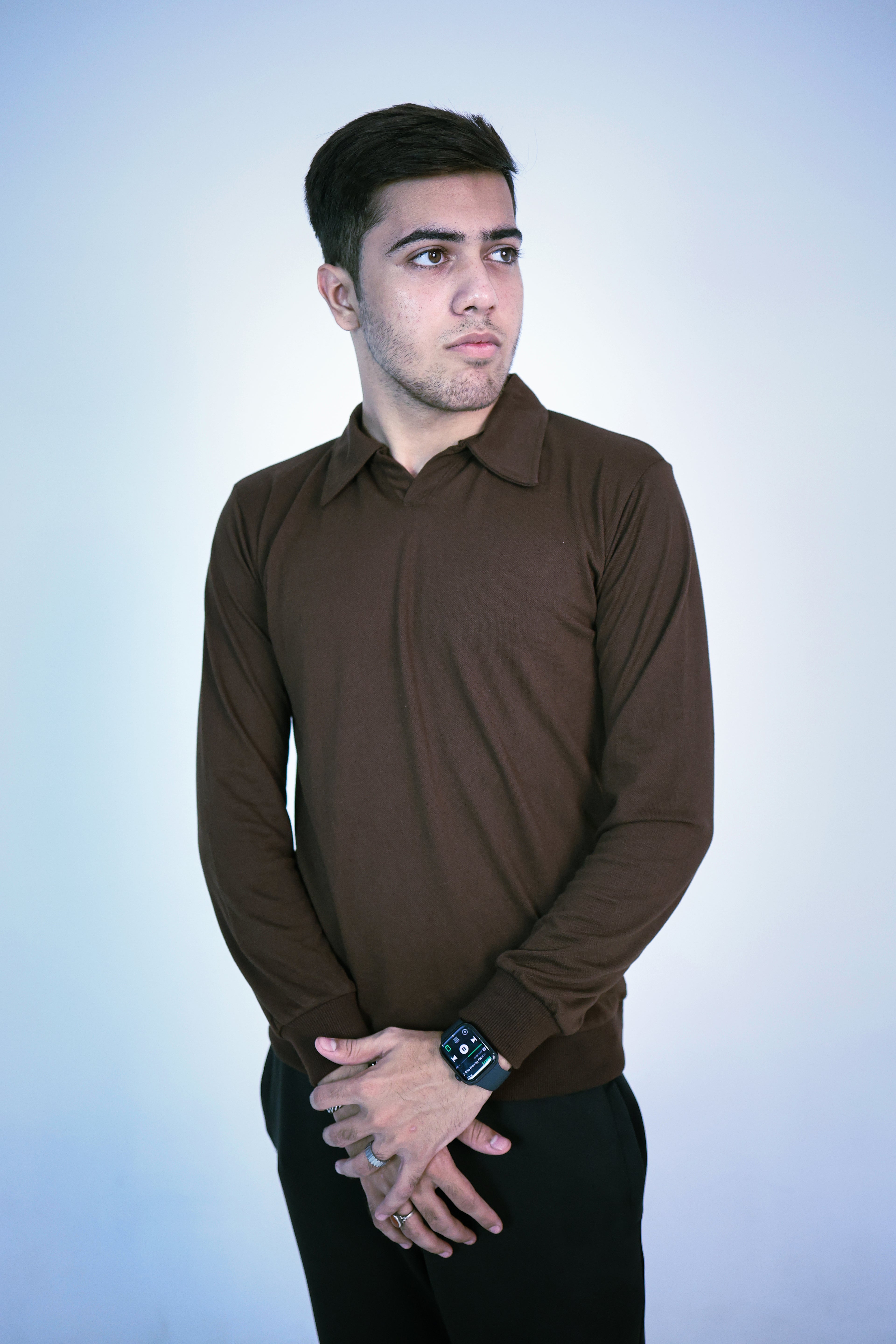 Johny Colllar Polo cinnamon brown